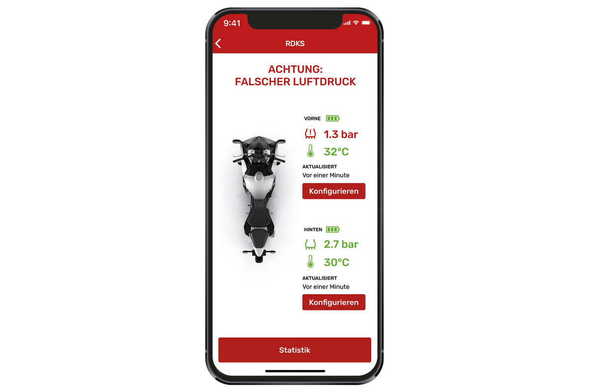 RideLink TireGuard TPMS däcktrycksövervakning