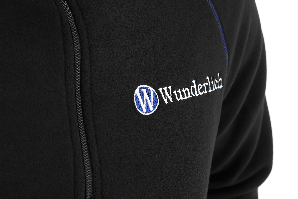 Wunderlich funktionströja M-FLEECE, svart, S