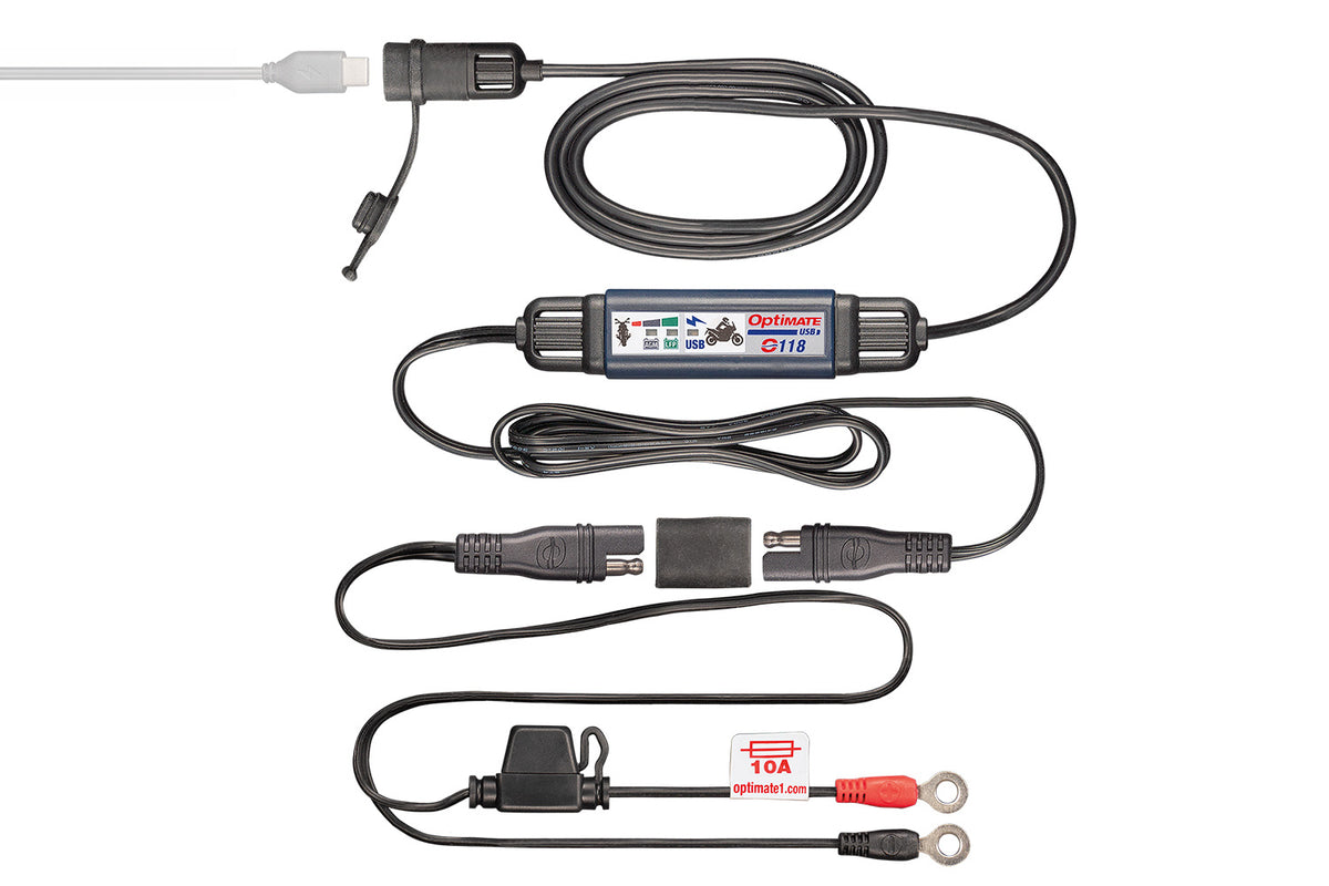 OptiMate O-118 USB-C laddare
