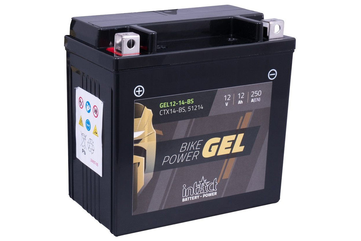 intAct gel-batteri Bike-Power GEL12-14-BS