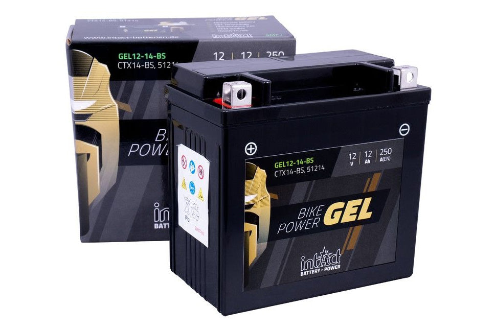 intAct gel-batteri Bike-Power GEL12-14-BS