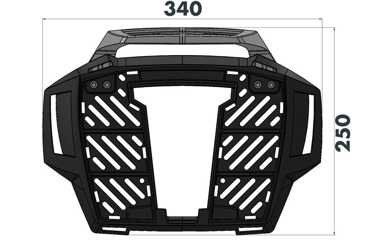 Hepco&Becker ALURACK topcaseträger F 900 XR