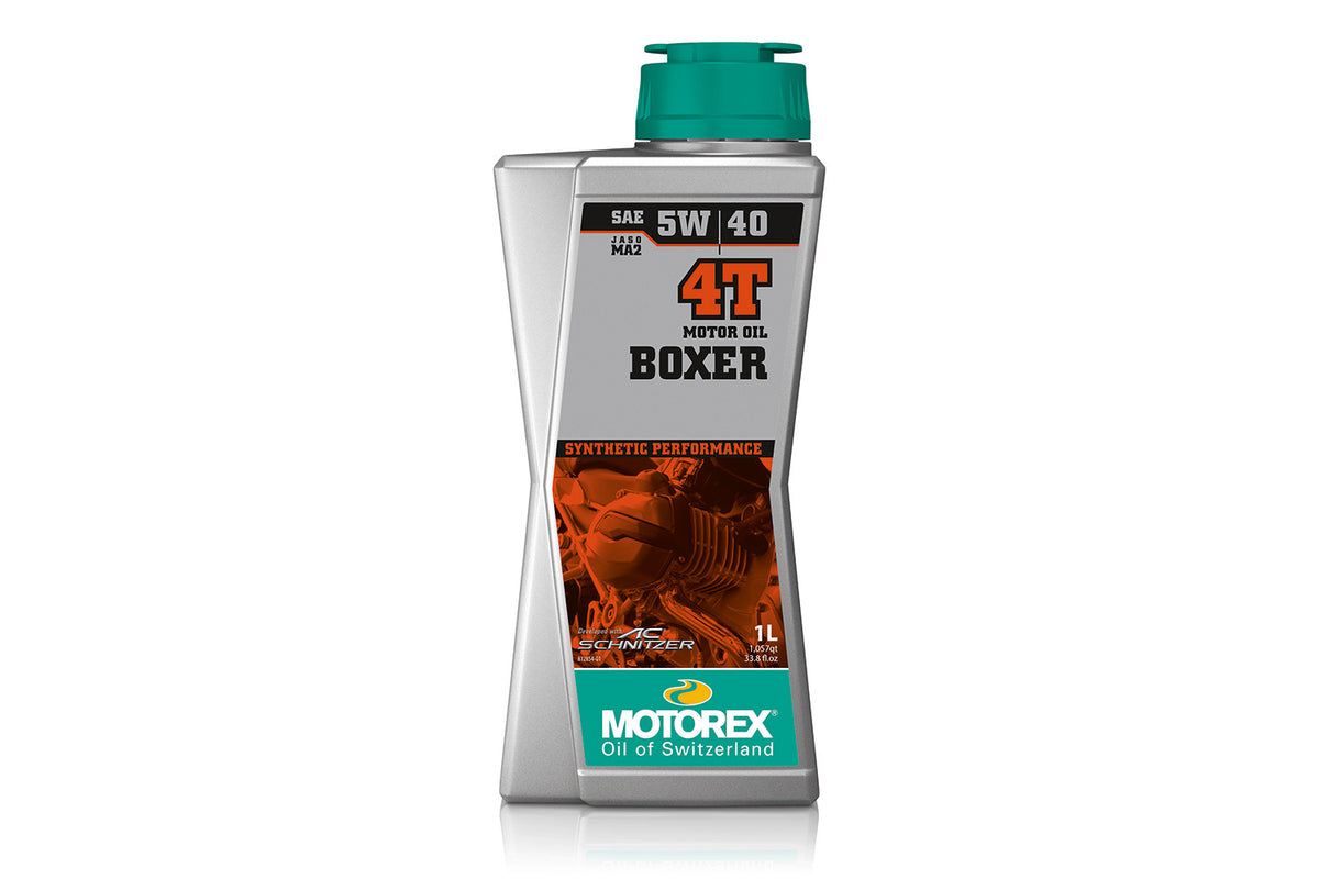 MOTOREX motorolja Boxer 4T SAE 5W/40 MA2 1000 ml