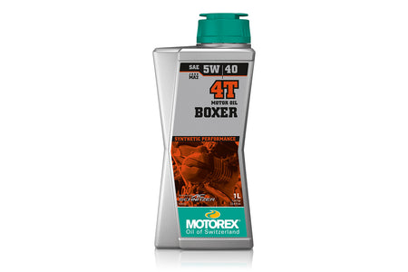 MOTOREX motorolja Boxer 4T SAE 5W/40 MA2 1000 ml