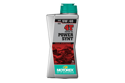 MOTOREX motorolja Power Synt 4T 5W40 MA2 1000 ml
