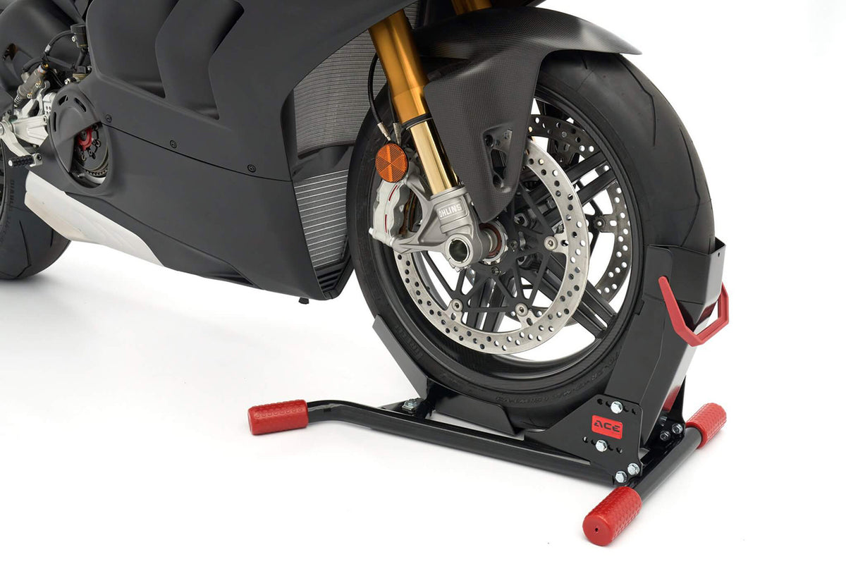 Acebikes Steady Stand motorcykelställ framhjul