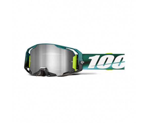 100%, ARMATIC POLARITY Crossglasögon - Mirror Silver Lins