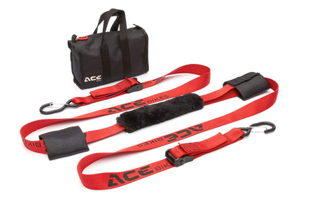 Acebikes fixeringssystem Buckle Up för motorcykeltransport