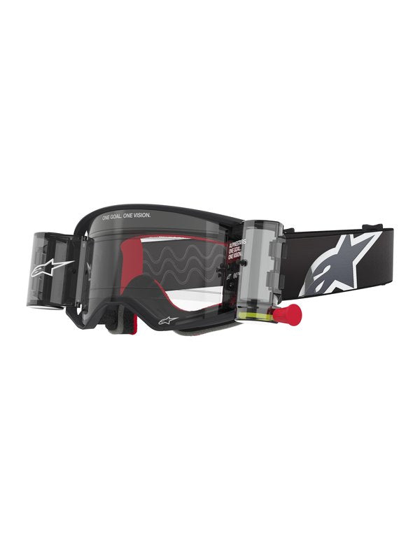 Alpinestars Glasögon Supertech CORP Crossglasögon Svart/Grå/Klart ROLL-OFF
