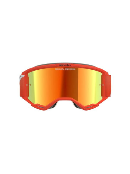Alpinestars Vision 5 CORP Crossglasögon Orange/Spegel Röd