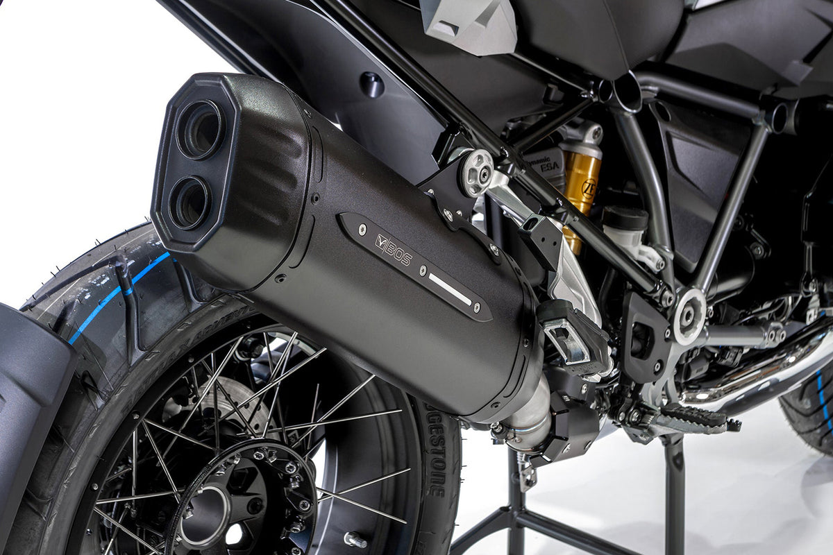 BOS Slip-On ljuddämpare Desert Fox R 1250 GS + Adventure svart