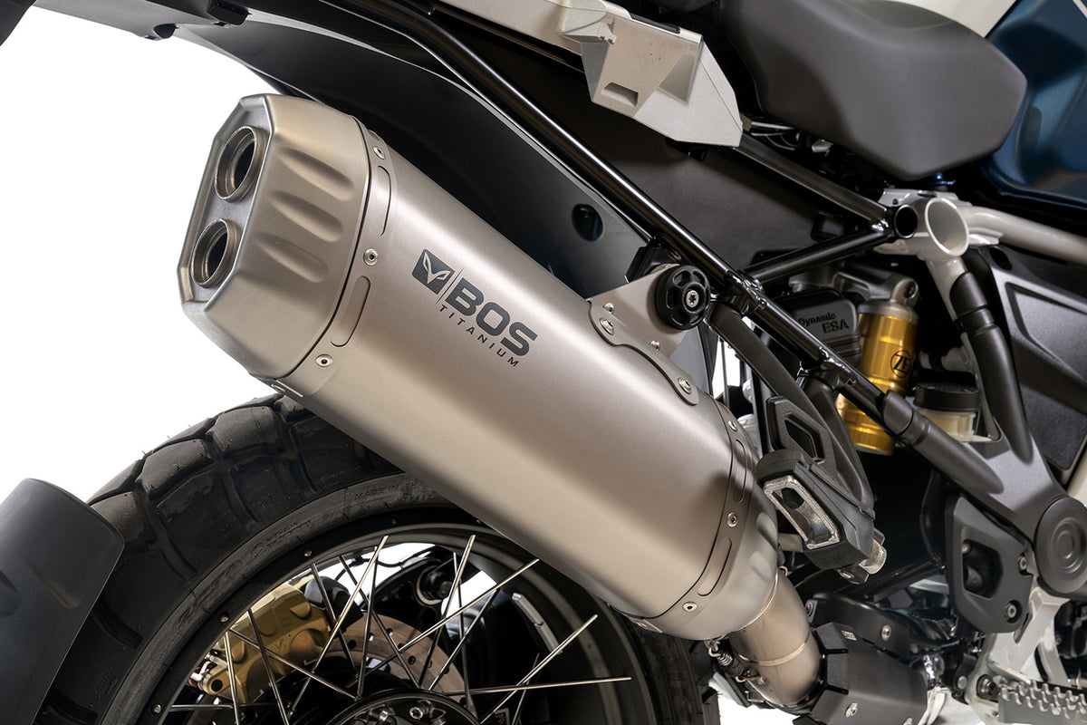 BOS Slip-On ljuddämpare Desert Fox R 1250 GS + Adventure titan