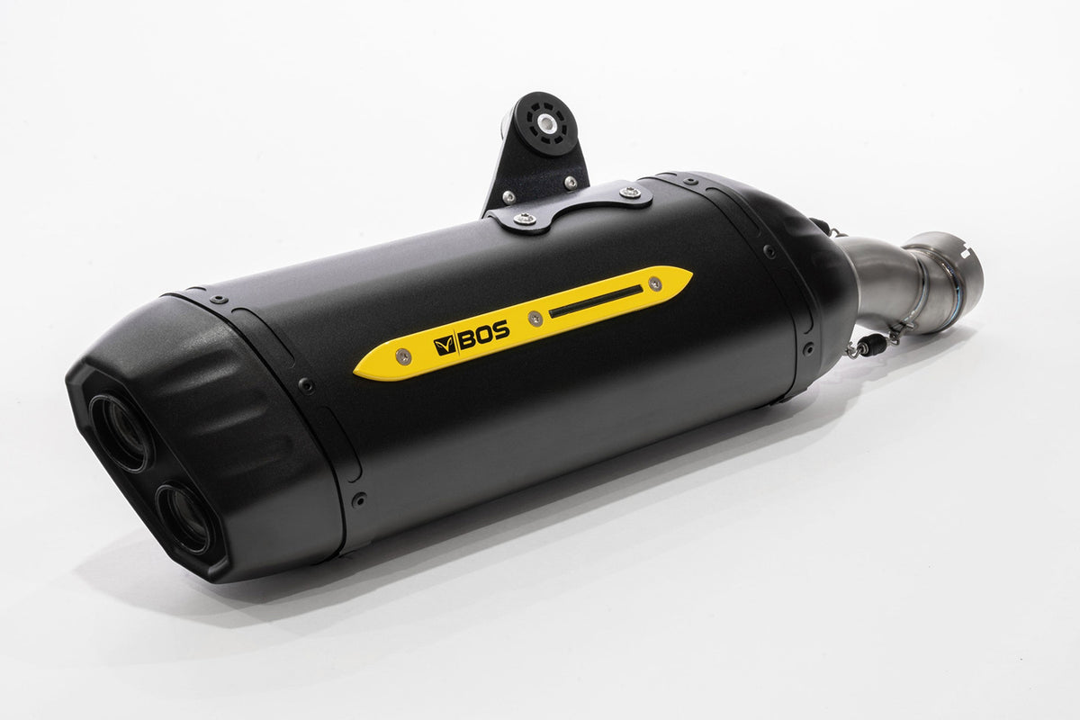 BOS Slip-On ljuddämpare Desert Fox 40 Years GS R 1250 GS + Adventure