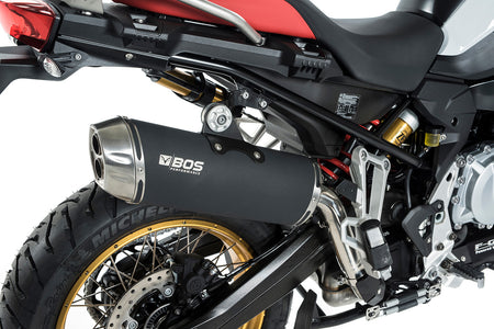 BOS Slip-On ljuddämpare Dune Fox F 750/850 GS + Adventure svart