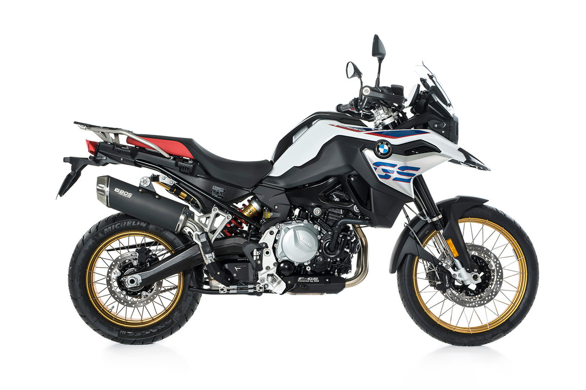 BOS Slip-On ljuddämpare Dune Fox F 750/850 GS + Adventure svart