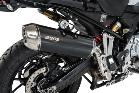 BOS Slip-On ljuddämpare Dune Fox F 750/850 GS + Adventure kolfiberlook