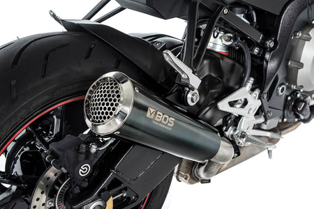 BOS Slip-On ljuddämpare SSEC RR kolfiberlook S 1000 R