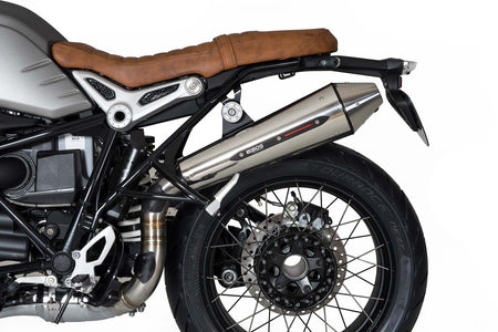 BOS Slip-On ljuddämpare Scrambler Taper high rostfritt R nineT Scrambler
