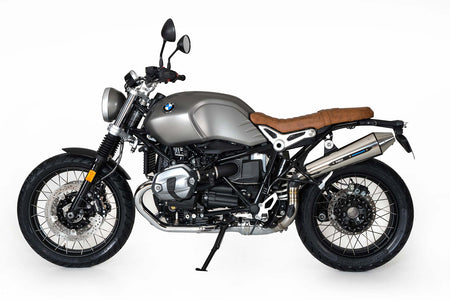 BOS Slip-On ljuddämpare Scrambler Taper high rostfritt R nineT Scrambler