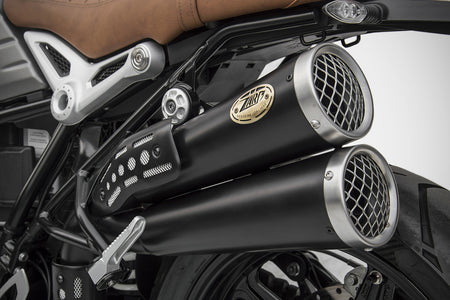 ZARD Thunderbolt Slip-On avgasljuddämpare R nineT Scrambler svart