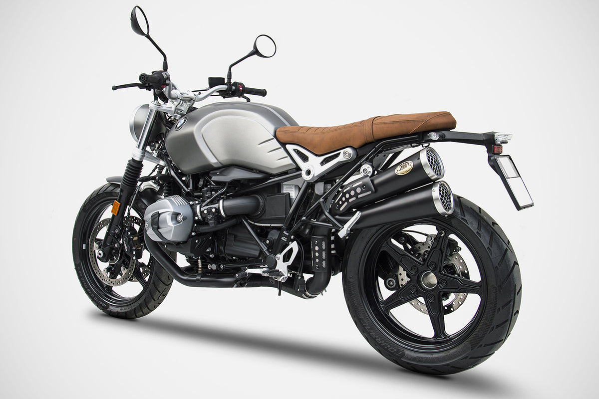 ZARD Thunderbolt Slip-On avgasljuddämpare R nineT Scrambler svart