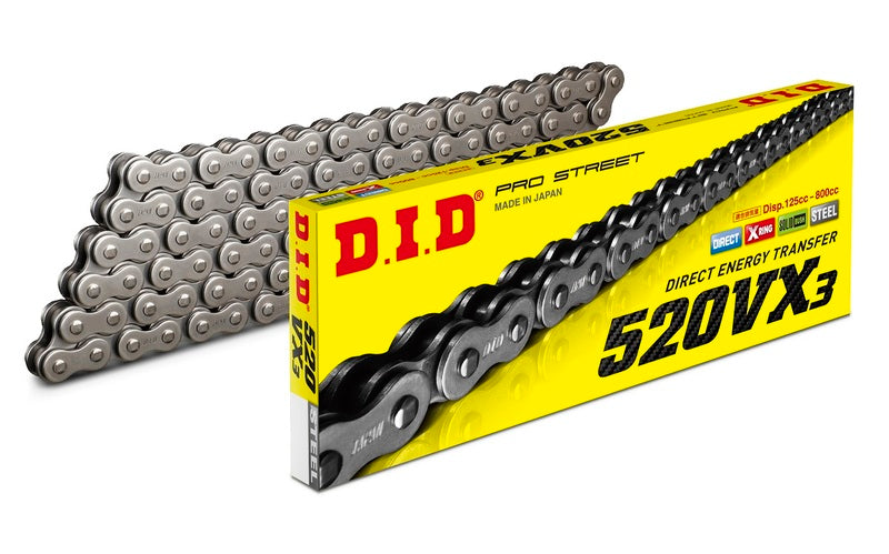 D.I.D 520VX3 Kedja+Kedjelås (FJ)