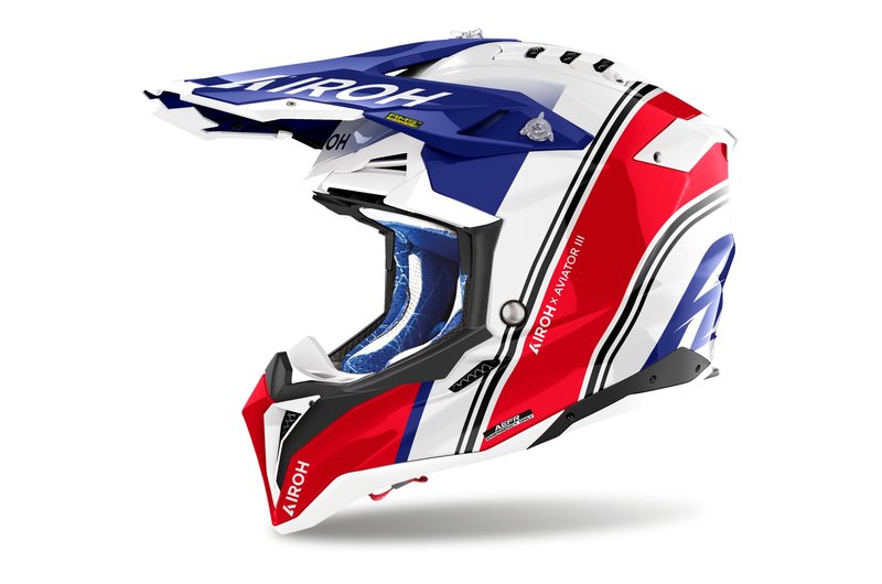 Airoh Aviator 3 Hima Röd Glansig