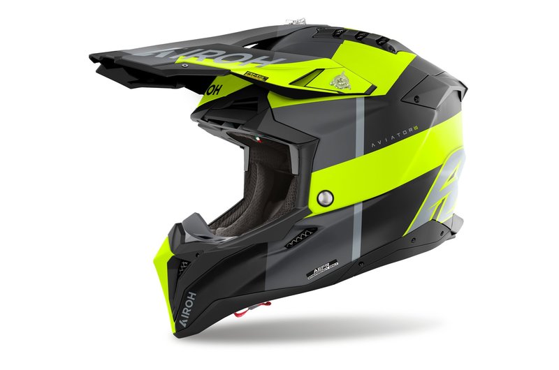 Airoh Aviator 3 Monarch Gul Matt
