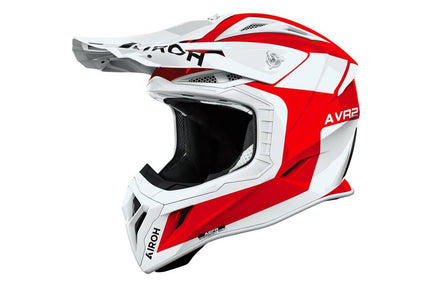 Airoh Aviator Ace 2 Crosshjälm - Iron Röd Glansig