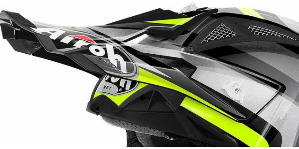 Airoh Aviator 2.2 Skärm Warning yellow gloss