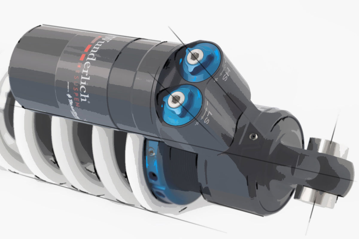 Wunderlich Suspension bakstötdämpare S4 + HPA