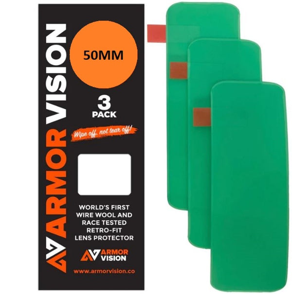 Armor Vision 50MM Smart Film Lins Skydd - 3 st