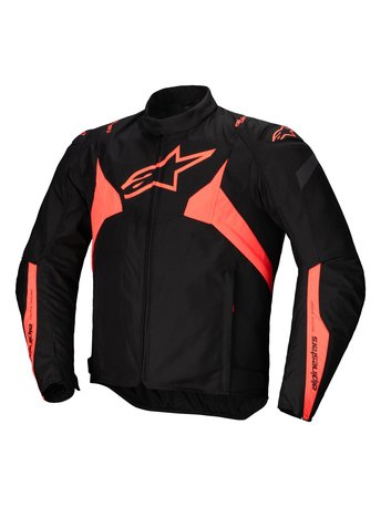 Alpinestars T-Jaws v4 Vattentät Svart/Röd Fluo
