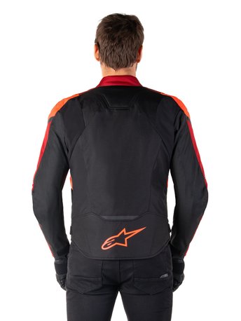 Alpinestars T-Jaws v4 Vattentät Svart/Röd Fluo