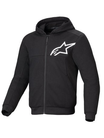 Alpinestars Hoodie Dam Chrome v2 Svart/Vit