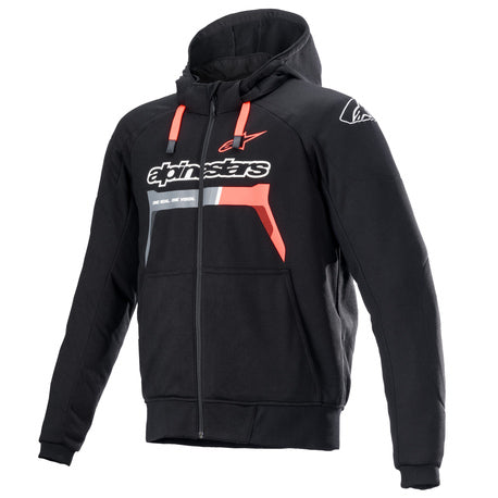 Alpinestars Hoodie Chrome Ignition Svart/Röd