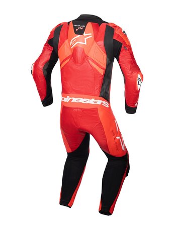 Alpinestars Skinnställ 1-pcs GP Plus v4 Sprint Röd Fluo