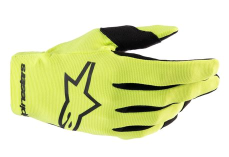 Alpinestars Handskar Radar Gul Fluo Svart