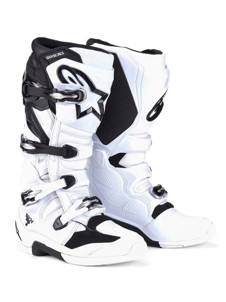 Alpinestars Tech 7 Crosstövlar Vit/Svart