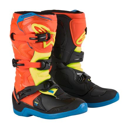 Alpinestars Stövlar Tech 3s Junior Orange/Blå