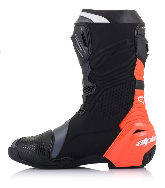 Alpinestars Supertech R v2 Svart/Fluo Röd/Vit