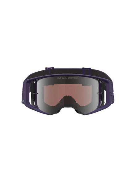 Alpinestars Supertech LTD HUNTA96 XXV Crossglasögon PURPLE WHITE MIRROR SILVER