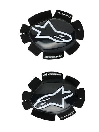 Alpinestars GP Plus Knäpuck Svart/Vit