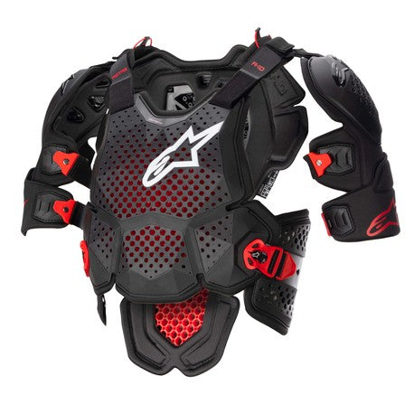 Alpinestars A-10 V2 Överkroppsskydd MX Svart/Antrasit