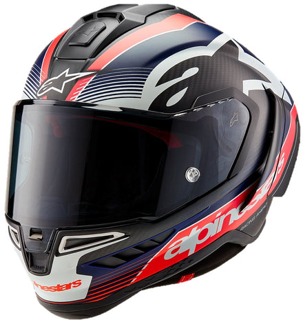 Alpinestars Supertech R10 Integralhjälm - Team Svart/Blå/Vit