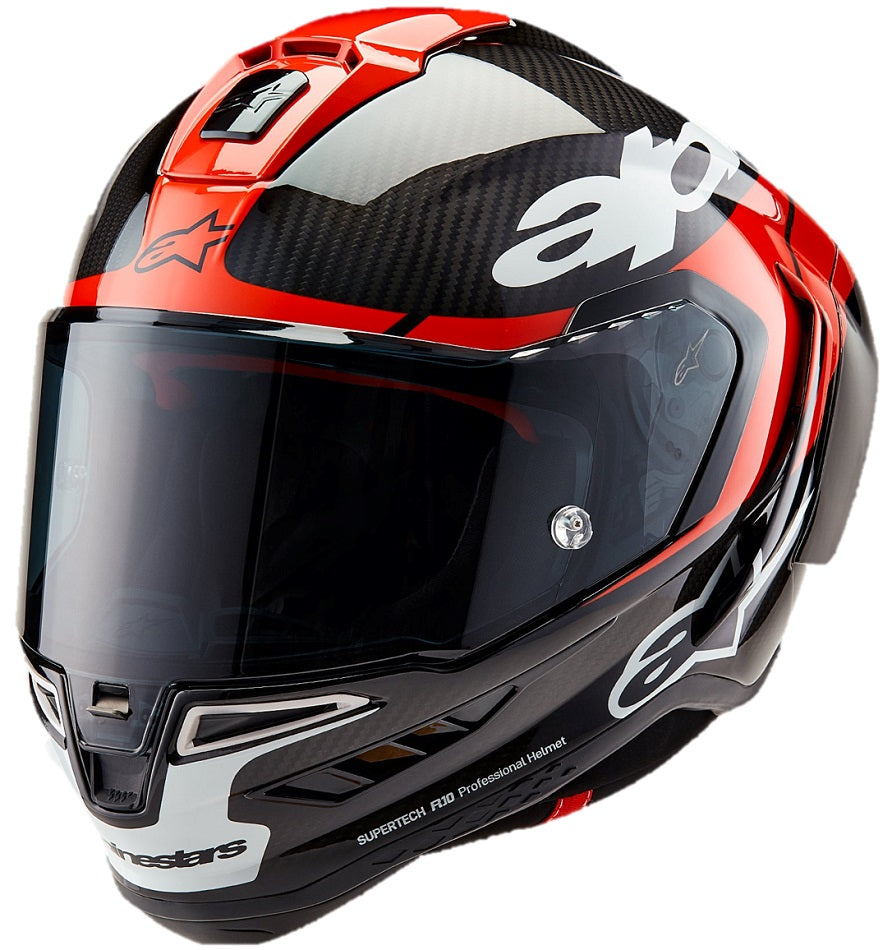 Alpinestars Supertech R10 Element Svart/Röd/Vit