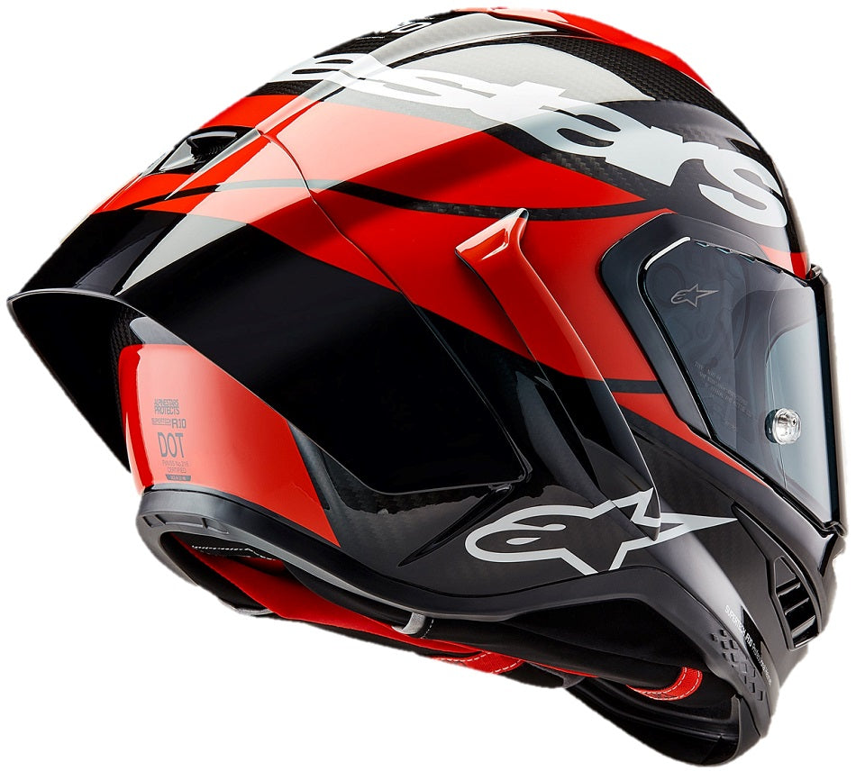 Alpinestars Supertech R10 Element Svart/Röd/Vit