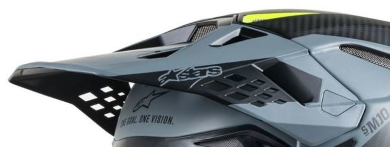 Alpinestars Skärm S-M10 - META Matt Svart
