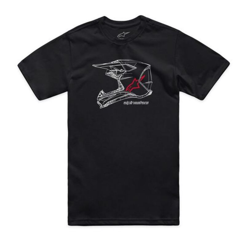 Alpinestars T-Shirt MX Helmet CSF Svart