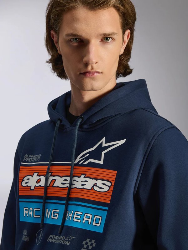 Alpinestars Hoodie Harken Blå